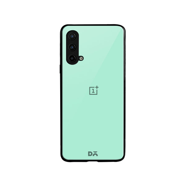 

DailyObjects Mint Glass Case Cover For OnePlus Nord CE