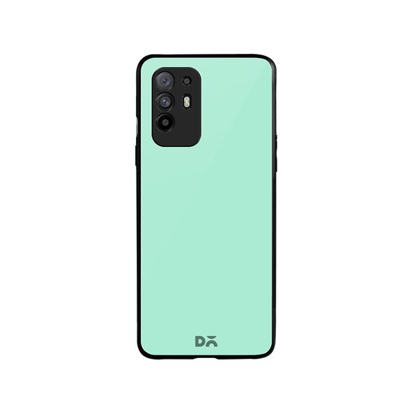 

DailyObjects Mint Glass Case Cover For Oppo F19 Pro Plus