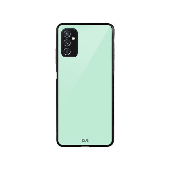

DailyObjects Mint Glass Case Cover For Samsung Galaxy M52