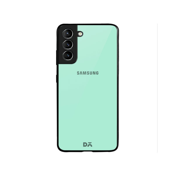 

DailyObjects Mint Glass Case Cover For Samsung Galaxy S22 Plus