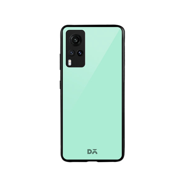 

DailyObjects Mint Glass Case Cover For Vivo X60