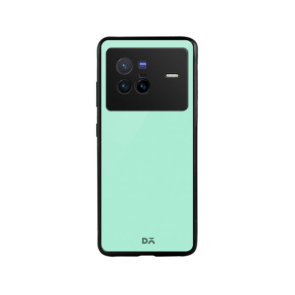

DailyObjects Mint Glass Case Cover For Vivo X80