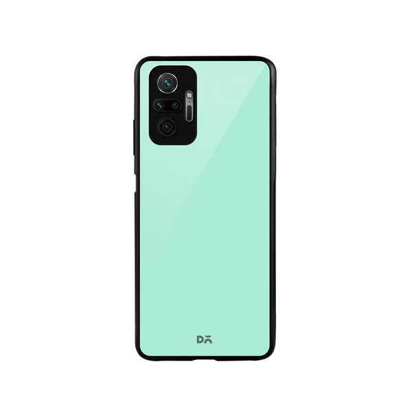 

DailyObjects Mint Glass Case Cover For Xiaomi Redmi Note 10 Pro