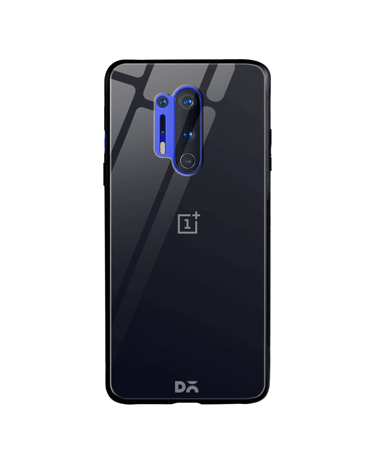 Mirror Grey Glass Case Cover For OnePlus 8 Pro
