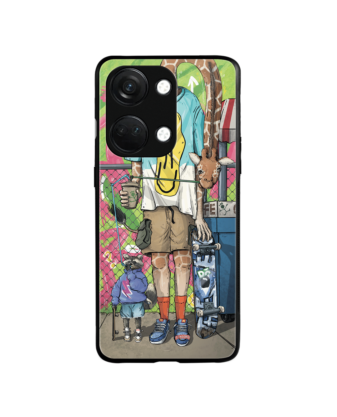 Mismatch Glass Case Cover For OnePlus Nord 3