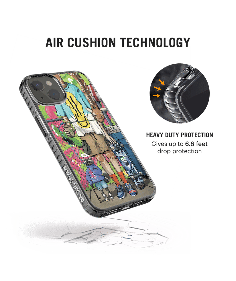 DailyObjects Mismatch Stride Case Cover For iPhone 13 Iphone