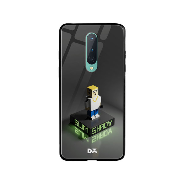 DailyObjects MM Glass Case Cover For OnePlus 8