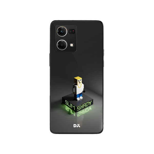 

DailyObjects MM Glass Case Cover For Oppo Reno 7