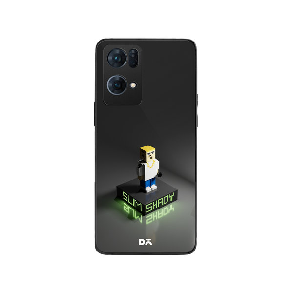 

DailyObjects MM Glass Case Cover For Oppo Reno 7 Pro