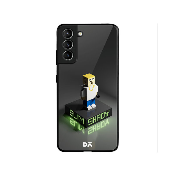 DailyObjects MM Glass Case Cover For Samsung Galaxy S22