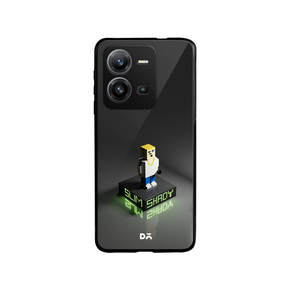 

DailyObjects MM Glass Case Cover For Vivo V25