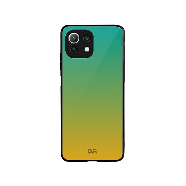 

DailyObjects Mocktail Gradient Glass Case Cover For Xiaomi Mi 11 Lite