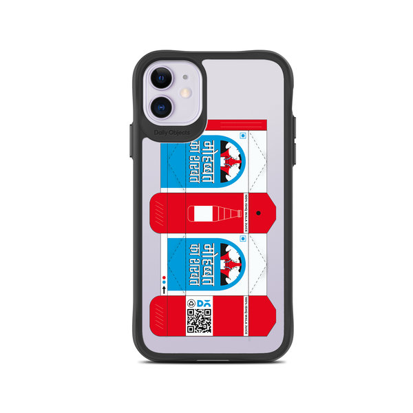 

DailyObjects Mohobbat Sharbat Black Hybrid Clear Case Cover For iPhone 11