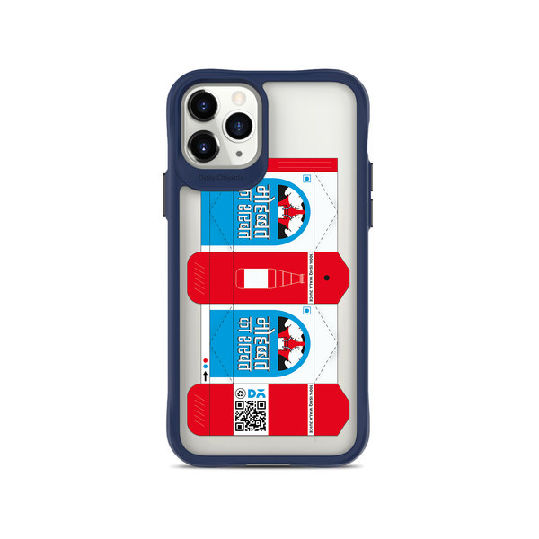 

DailyObjects Mohobbat Sharbat Blue Hybrid Clear Case Cover For iPhone 11 Pro