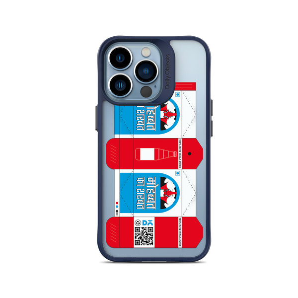 

DailyObjects Mohobbat Sharbat Blue Hybrid Clear Case Cover For iPhone 14 Pro