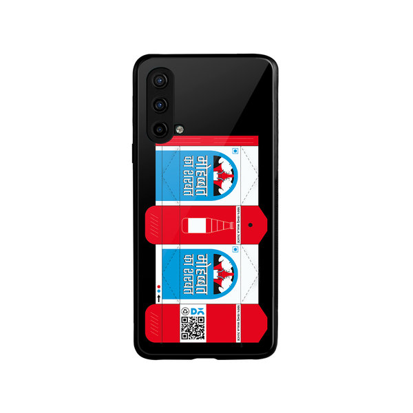 

DailyObjects Mohobbat Sharbat Glass Case Cover For OnePlus Nord CE