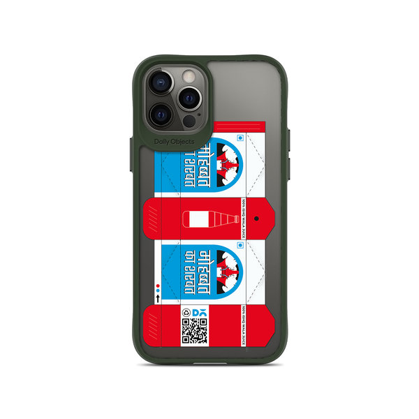 DailyObjects Mohobbat Sharbat Green Hybrid Clear Case Cover For iPhone 12 Pro Max