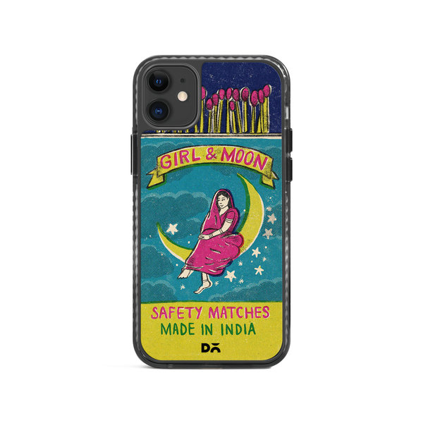 

DailyObjects Moon Girl Matchbox Stride 2.0 Case Cover For iPhone 11