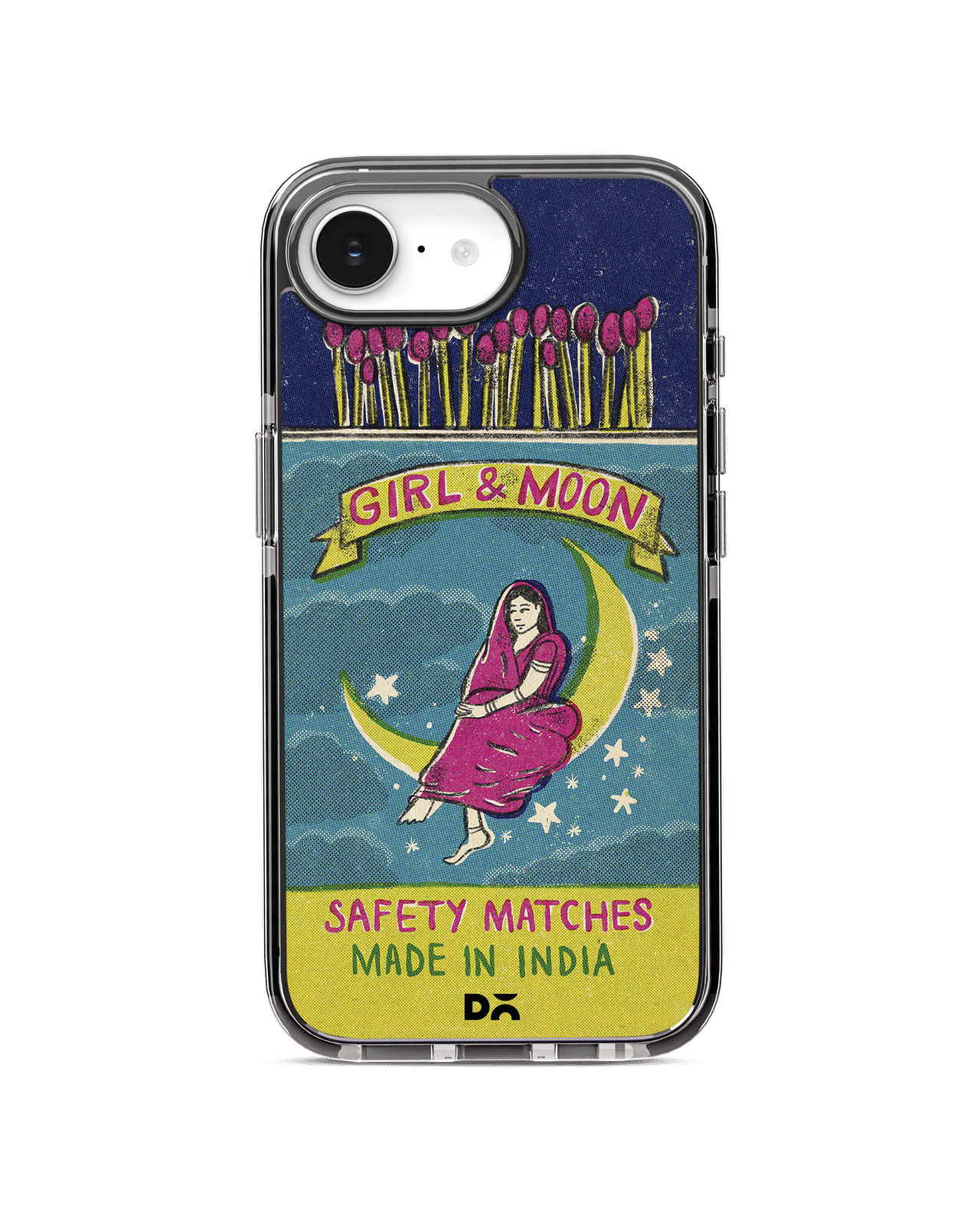 Moon Girl Matchbox Stride 2.0 MagSafe Case Cover For iPhone 17e
