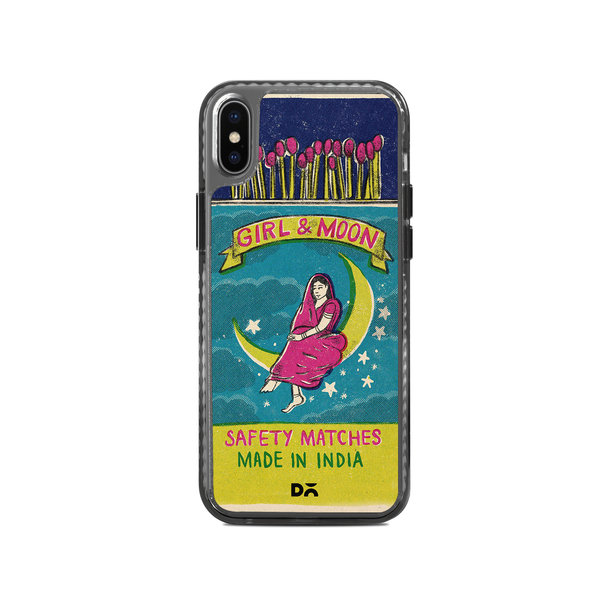 

DailyObjects Moon Girl Matchbox Stride 2.0 Case Cover For iPhone XS