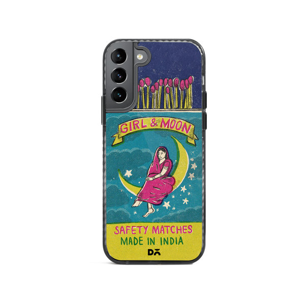 

DailyObjects Moon Girl Matchbox Stride 2.0 Case Cover For Samsung Galaxy S22