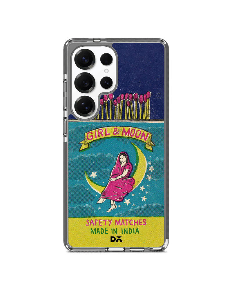 Moon Girl Matchbox Stride 3.0 Magnetic Case Cover For Samsung Galaxy S25 Ultra