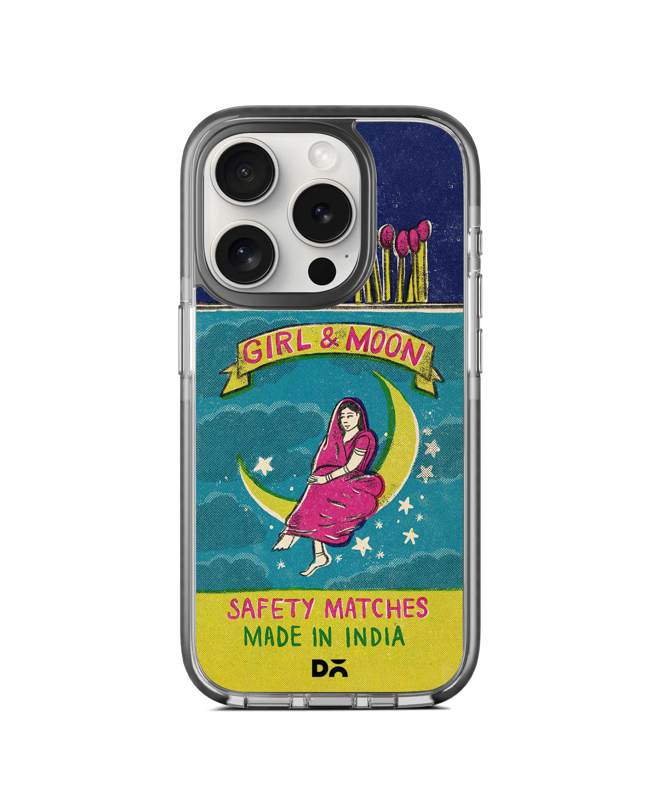 Moon Girl Matchbox Stride 3.0 MagSafe Case Cover For iPhone 14 Pro