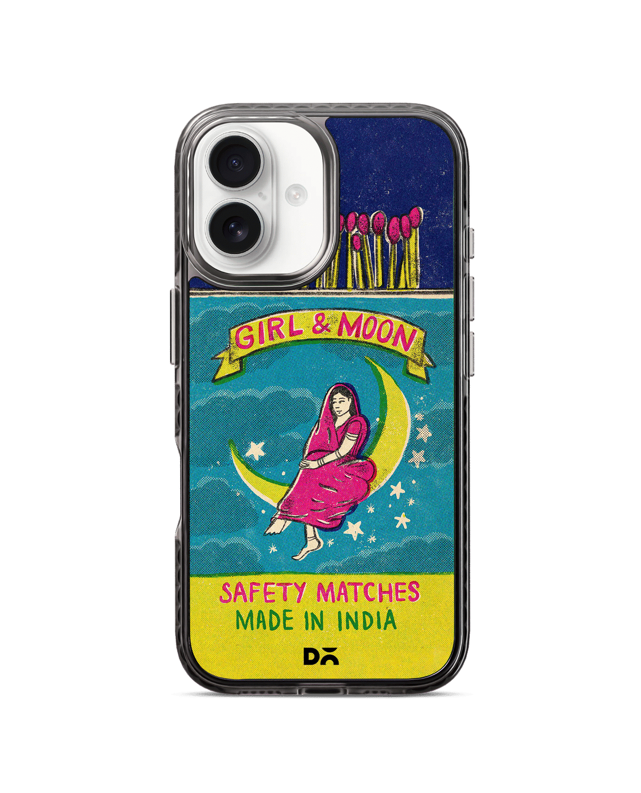 Moon Girl Matchbox Stride 3.0 MagSafe Case Cover For iPhone 16 Plus