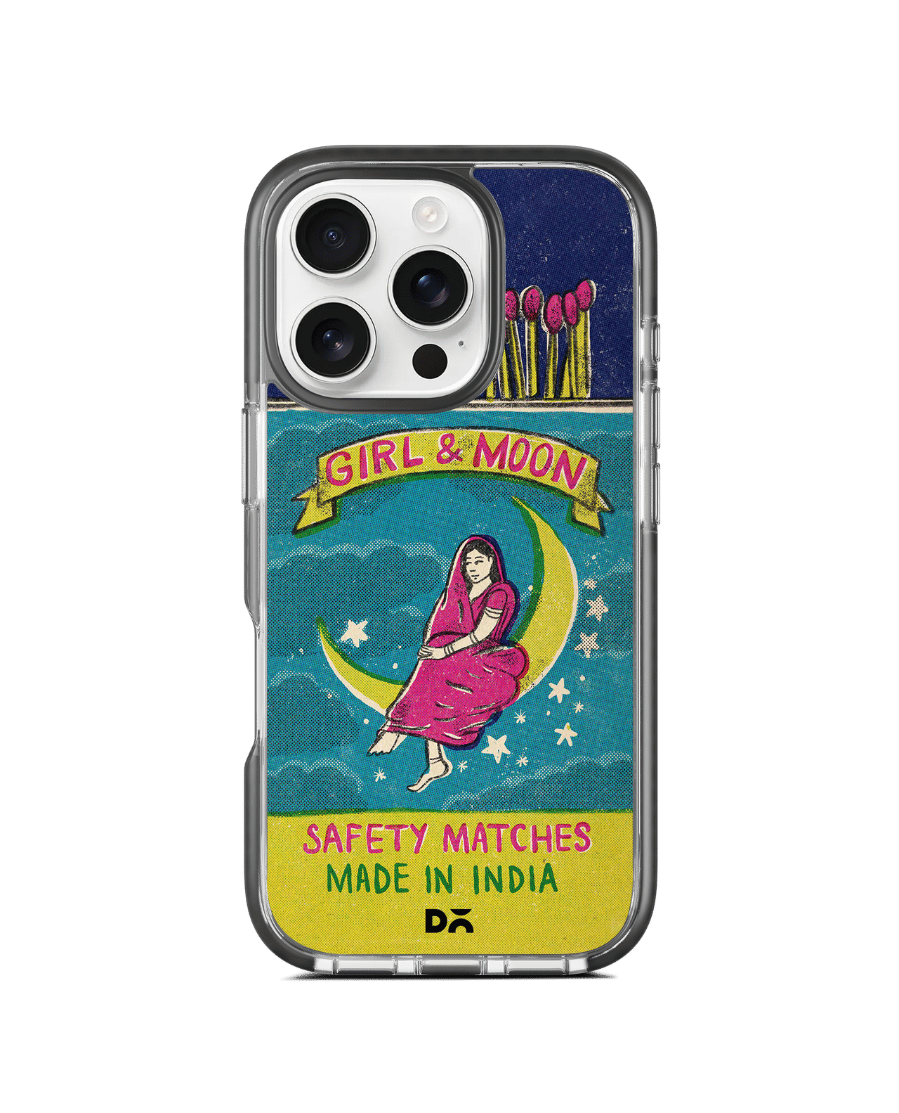 Moon Girl Matchbox Stride 3.0 MagSafe Case Cover For iPhone 16 Pro Max