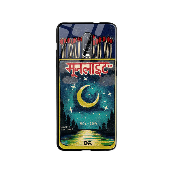 

DailyObjects Moonlight Matchbox Glass Case Cover For OnePlus 7