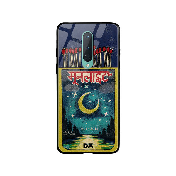 

DailyObjects Moonlight Matchbox Glass Case Cover For OnePlus 8