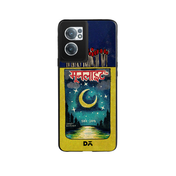 

DailyObjects Moonlight Matchbox Glass Case Cover For OnePlus Nord CE 2