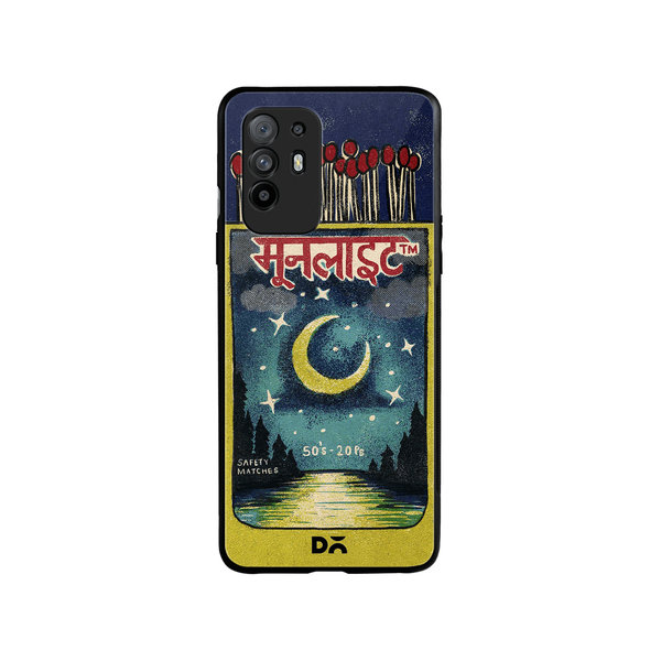 

DailyObjects Moonlight Matchbox Glass Case Cover For Oppo F19 Pro Plus
