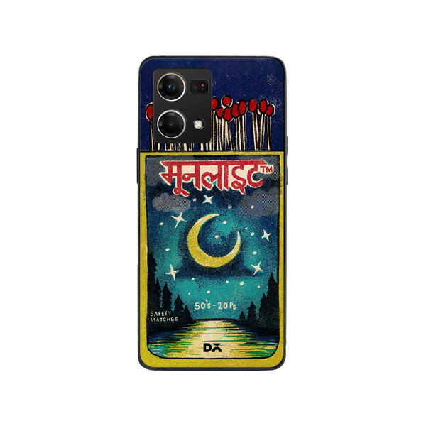 

DailyObjects Moonlight Matchbox Glass Case Cover For Oppo F21 Pro