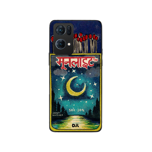 

DailyObjects Moonlight Matchbox Glass Case Cover For Oppo Reno 7 Pro