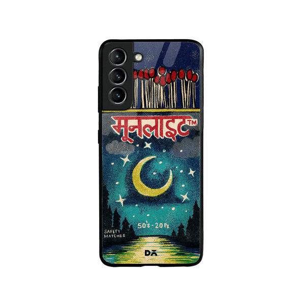 

DailyObjects Moonlight Matchbox Glass Case Cover For Samsung Galaxy S21
