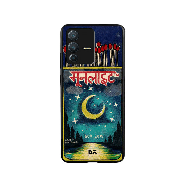 

DailyObjects Moonlight Matchbox Glass Case Cover For Vivo V23 Pro