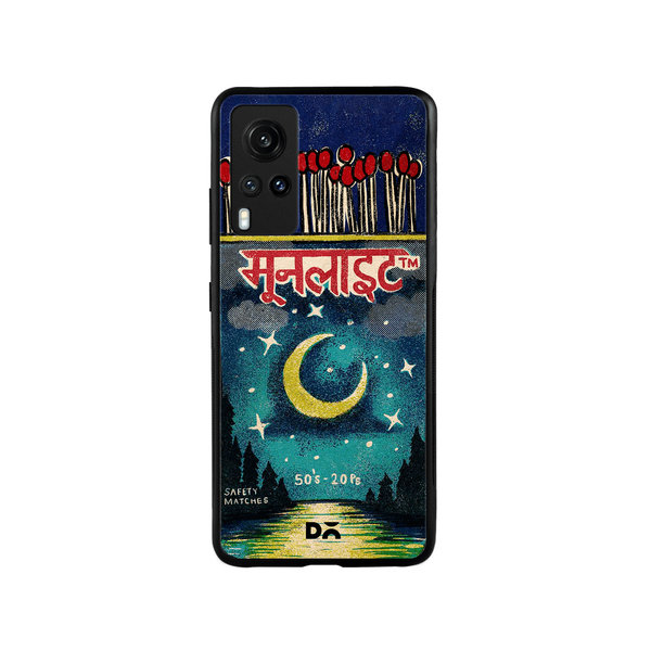 

DailyObjects Moonlight Matchbox Glass Case Cover For Vivo X60