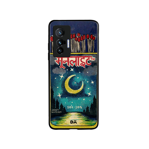 

DailyObjects Moonlight Matchbox Glass Case Cover For Vivo X70