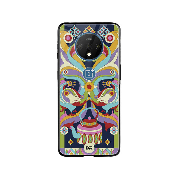 

DailyObjects Mor Mela Glass Case Cover For OnePlus 7T