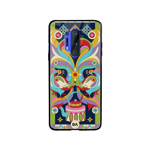 

DailyObjects Mor Mela Glass Case Cover For OnePlus 8 Pro