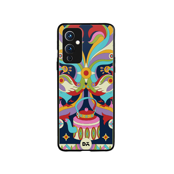 

DailyObjects Mor Mela Glass Case Cover For OnePlus 9