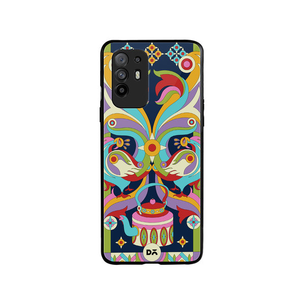 

DailyObjects Mor Mela Glass Case Cover For Oppo F19 Pro Plus