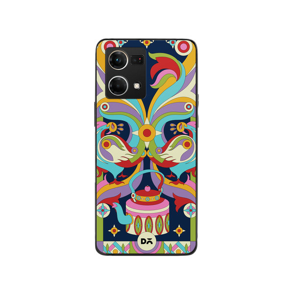 

DailyObjects Mor Mela Glass Case Cover For Oppo F21 Pro