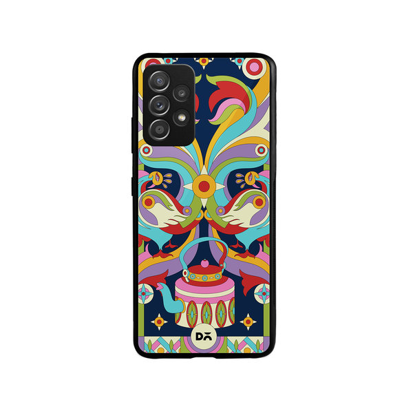 

DailyObjects Mor Mela Glass Case Cover For Samsung Galaxy A73