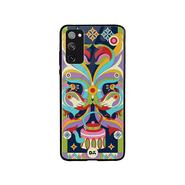 

DailyObjects Mor Mela Glass Case Cover For Samsung Galaxy S20 FE