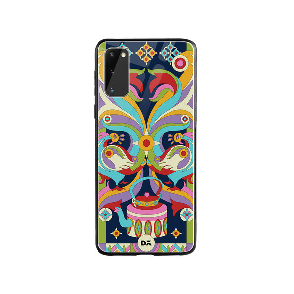 

DailyObjects Mor Mela Glass Case Cover For Samsung Galaxy S20