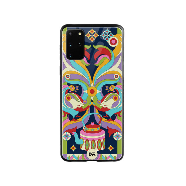 

DailyObjects Mor Mela Glass Case Cover For Samsung Galaxy S20 Plus