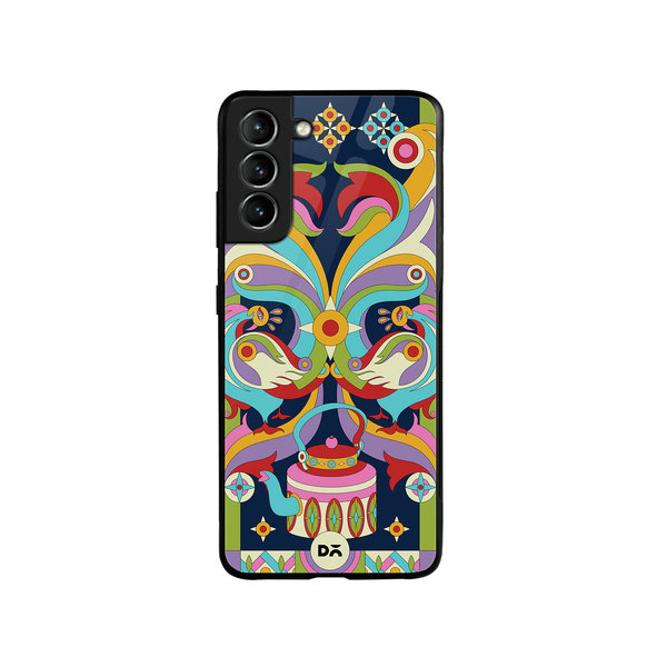 

DailyObjects Mor Mela Glass Case Cover For Samsung Galaxy S21 Plus