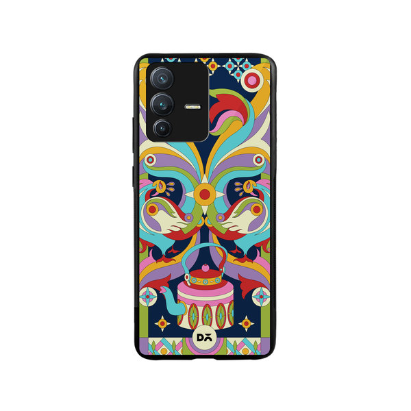 

DailyObjects Mor Mela Glass Case Cover For Vivo V23 Pro